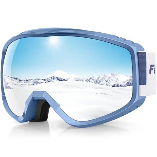 Findway Skibrille Erwachsene für Herren Damen, Snowboardbrille für Brillenträger, OTG UV-Schutz Kompatibler Helm Anti Fog Skibrillen, Rosa Sphärisch Verspiegelt Findway Skibrille Erwachsene für Herren Damen, Snowboardbrille für Brillenträger, OTG UV-Schutz Kompatibler Helm Anti Fog Skibrillen, Rosa Sphärisch Verspiegelt von Findway