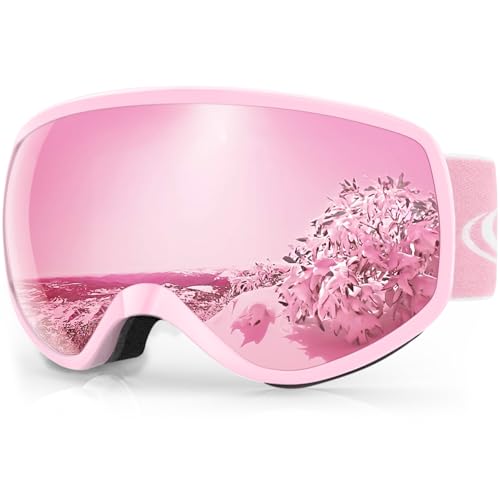 Findway Skibrille Kinder, Snowboardbrille Helmkompatible Schneebrille Verspiegelt 100% UV-Schutz Anti-Nebel Kinder Skibrille für Jungen Mädchen 3 4 5 6 7 8 9 10 11 12 13 14 Jahre Skifahren Skaten Findway Skibrille Kinder, Snowboardbrille Helmkompatible Schneebrille Verspiegelt 100% UV-Schutz Anti-Nebel Kinder Skibrille für Jungen Mädchen 3 4 5 6 7 8 9 10 11 12 13 14 Jahre Skifahren Skaten von Findway