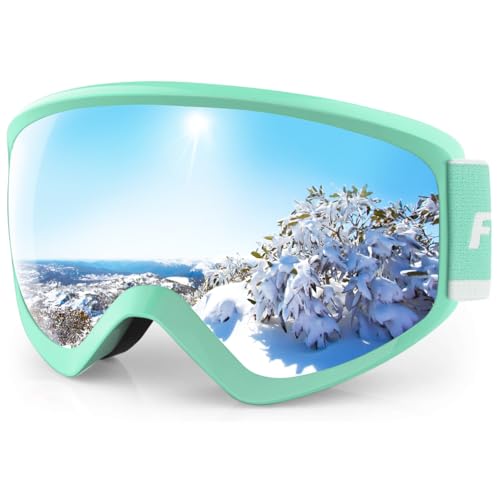 Findway Skibrille Kinder,Ski Snowboard Brille Brillenträger Snowboardbrille Schneebrille Verspiegelt für Junior Jungen Mädchen Teenager-3 4 5 6 7 8 9 10 11 12 13 14 Jahre - OTG 100% Anti-UV Anti-Fog Findway Skibrille Kinder,Ski Snowboard Brille Brillenträger Snowboardbrille Schneebrille Verspiegelt für Junior Jungen Mädchen Teenager-3 4 5 6 7 8 9 10 11 12 13 14 Jahre - OTG 100% Anti-UV Anti-Fog von Findway