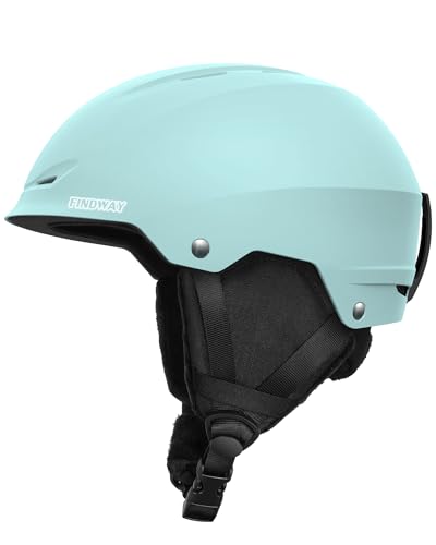 Findway Skihelm für Herren Damen,Unisex Schneesporthelm für Skifahren/Snowboard mit Belüftungssystem,Snowboardhelm für Erwachsener & Jugend,Blaugrün Findway Skihelm für Herren Damen,Unisex Schneesporthelm für Skifahren/Snowboard mit Belüftungssystem,Snowboardhelm für Erwachsener & Jugend,Blaugrün von Findway