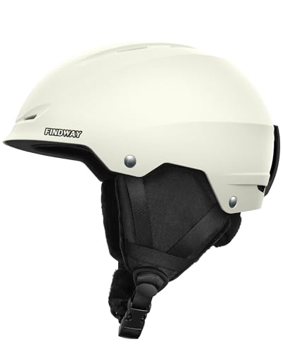 Findway Skihelm für Herren Damen,Unisex Schneesporthelm für Skifahren/Snowboard mit Belüftungssystem,Snowboardhelm für Erwachsener & Jugend,Eierschalenweiß Findway Skihelm für Herren Damen,Unisex Schneesporthelm für Skifahren/Snowboard mit Belüftungssystem,Snowboardhelm für Erwachsener & Jugend,Eierschalenweiß von Findway