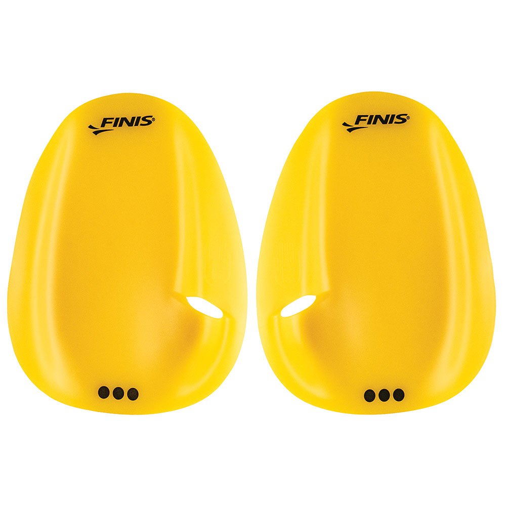 Finis Agility Floating Swimming Paddles Gelb S von Finis