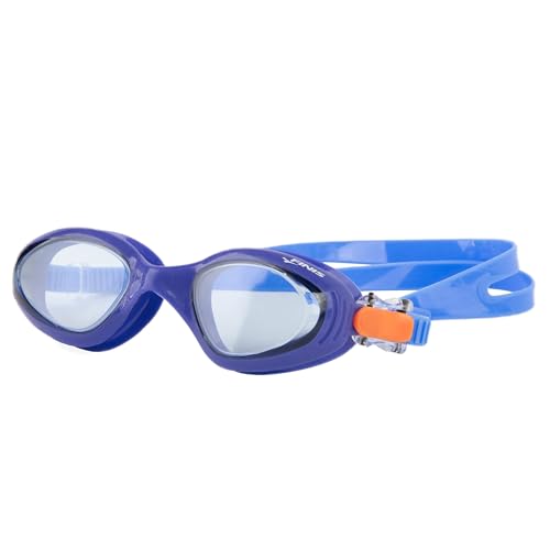 Finis Betta Schwimmbrille - Kinderschwimmbrille für den Pool - Breite, beschlagfreie Schwimmbrille mit UV-Schutz - Verstellbare Kinderschwimmbrille für Agest 6-12 - Blau Finis Betta Schwimmbrille - Kinderschwimmbrille für den Pool - Breite, beschlagfreie Schwimmbrille mit UV-Schutz - Verstellbare Kinderschwimmbrille für Agest 6-12 - Blau von Finis