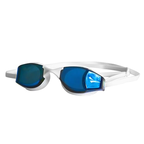 Finis Smart Goggle - Anti-Beschlag Schwimmbrille mit UV-Schutz für Schwimmtrainingsgeräte - Brille für Erwachsene und Fitness Tracker für Frauen und Männer - Blauer Spiegel Finis Smart Goggle - Anti-Beschlag Schwimmbrille mit UV-Schutz für Schwimmtrainingsgeräte - Brille für Erwachsene und Fitness Tracker für Frauen und Männer - Blauer Spiegel von Finis