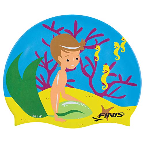 FINIS Unisex-Adult Merman Mermaid Silicone Cap, One Size FINIS Unisex-Adult Merman Mermaid Silicone Cap, One Size von Finis