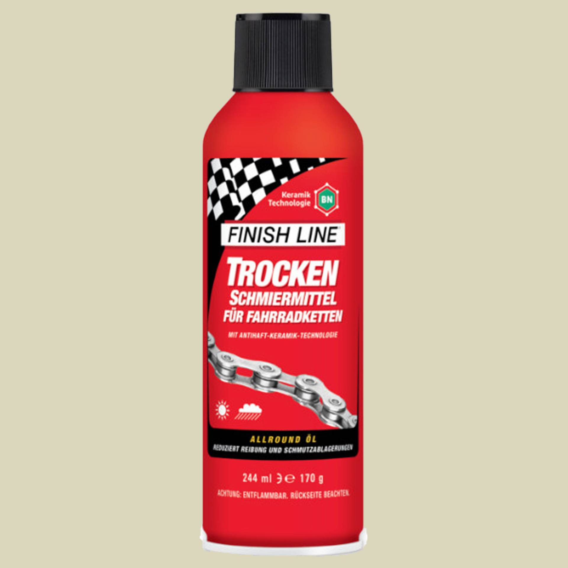 Trockenschmiermittel BN 244ml Aerosol von Finish Line