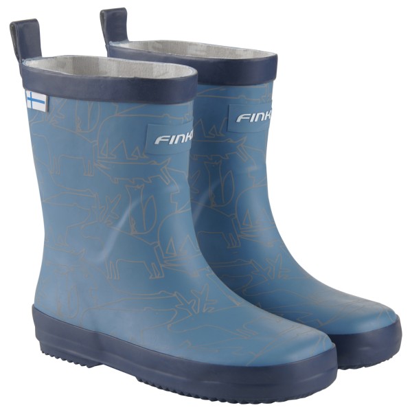 Finkid - Kid's Kumi - Gummistiefel Gr 29 blau von Finkid