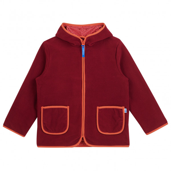 Finkid - Kid's Tonttu - Fleecejacke Gr 140/150 rot von Finkid