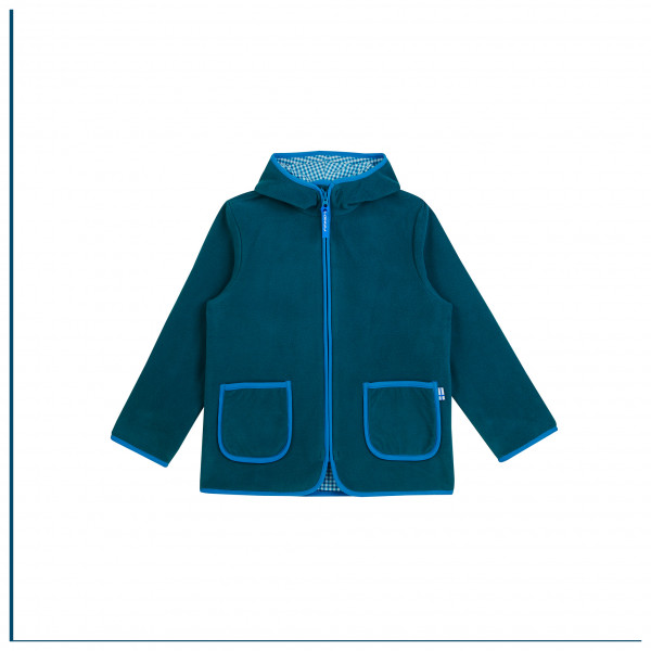 Finkid - Kid's Tonttu - Fleecejacke Gr 80/90 blau von Finkid