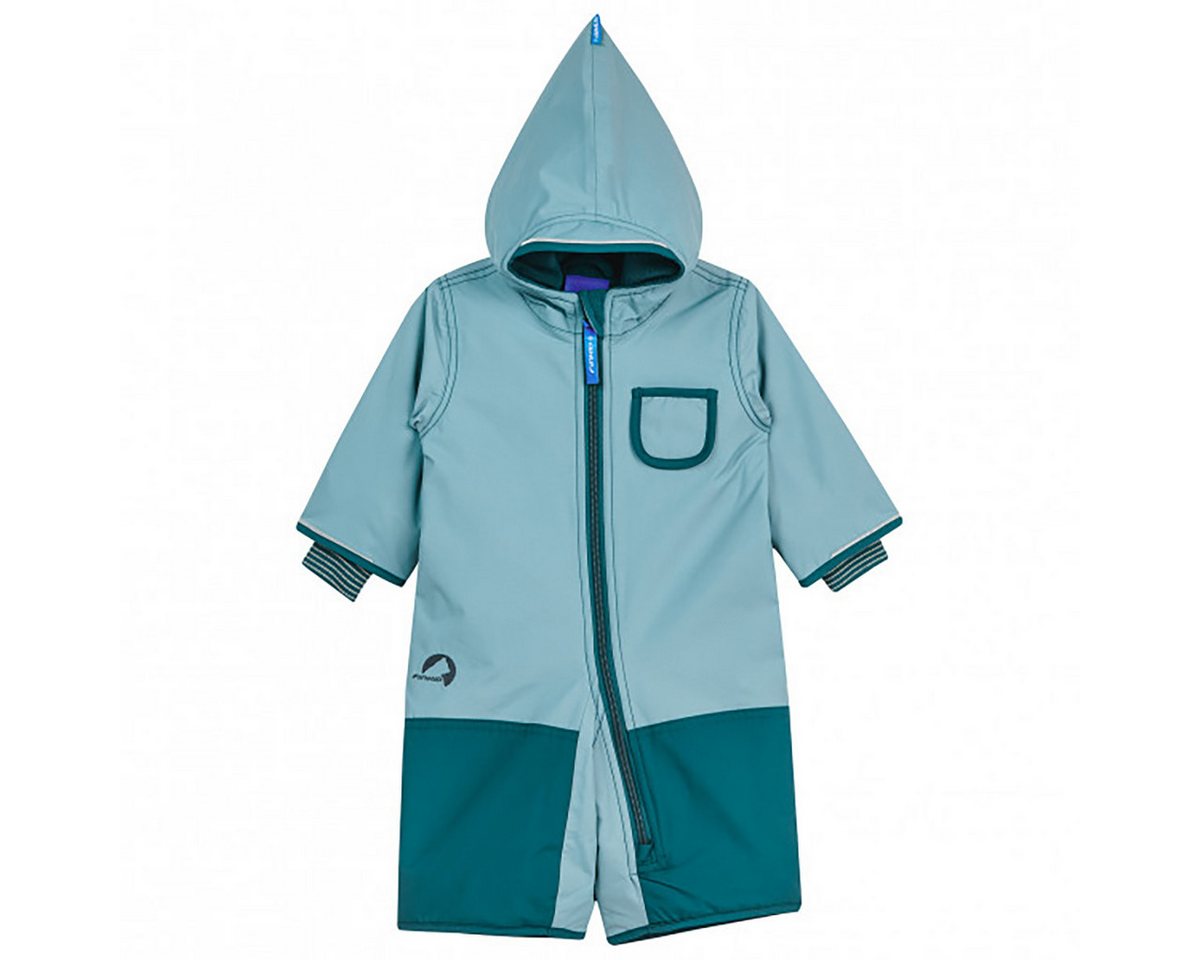 Finkid Schneeoverall Pikku Winter Eko Finkid Smoke Blue/Deep Teal - 70/80 Schneeanzug Schneeoverall Wetteranzug von Finkid