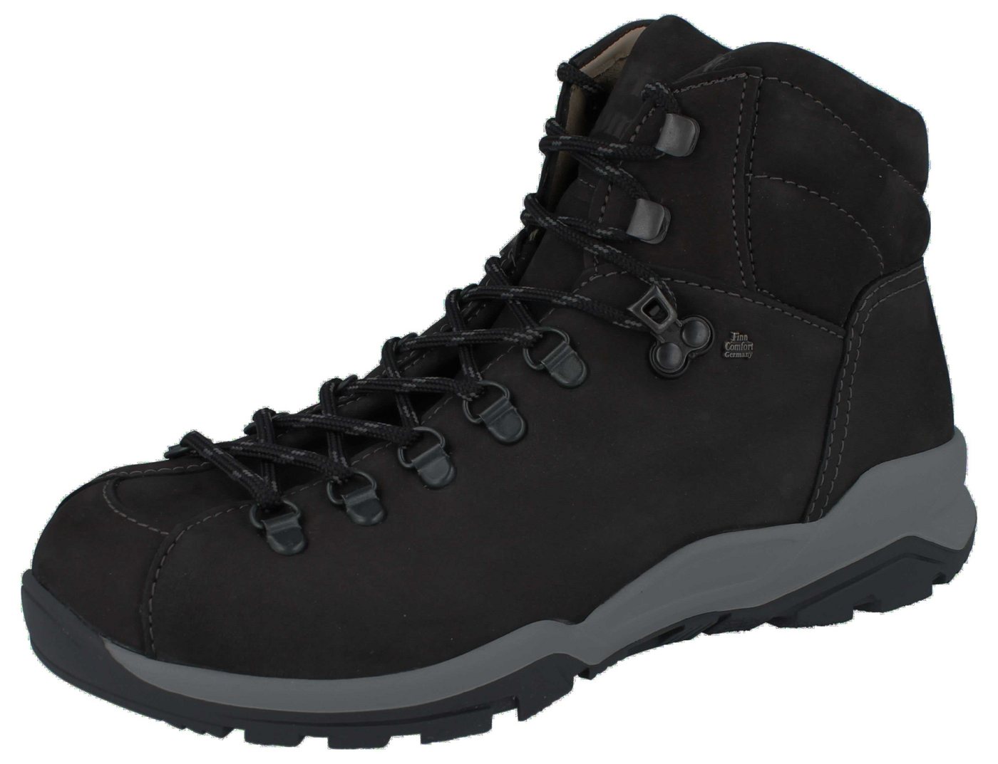 Finn Comfort Garmisch, schwarz, Wanderstiefel Wechselfußbett von Finn Comfort