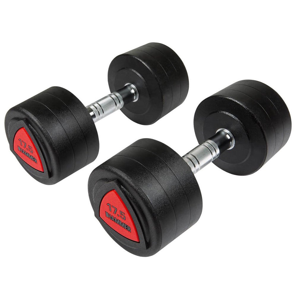 Finnlo 17.5kg Dumbbell 2 Units Silber 17.5 kg von Finnlo