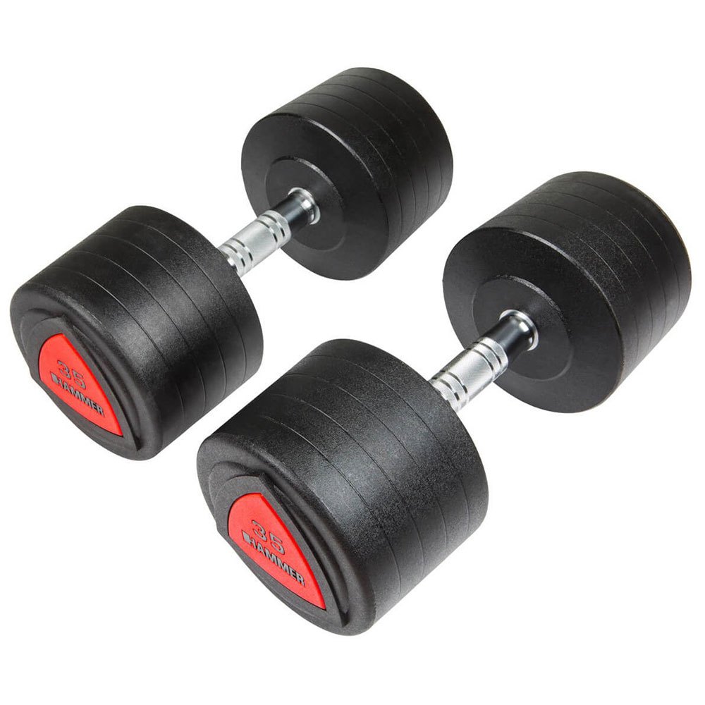 Finnlo 35kg Dumbbell 2 Units Silber 35 kg von Finnlo