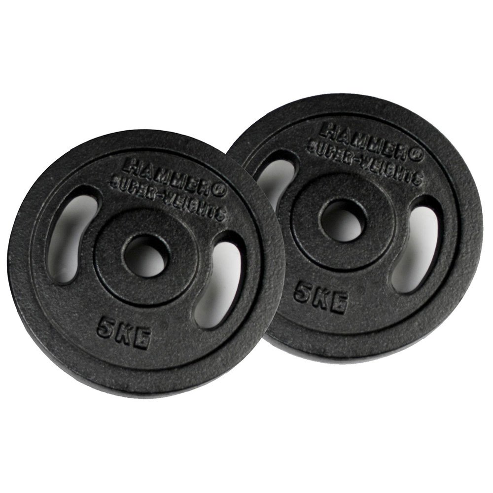 Finnlo 5kg Iron Disc 2 Units Silber 5 kg von Finnlo