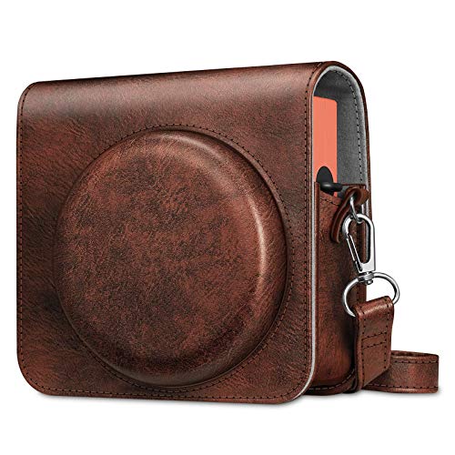 Fintie Tasche für Fujifilm Instax Square SQ1 / Instax Square SQ40 Sofortbildkamera - Premium Schutzhülle Reise Kameratasche Hülle Abdeckung mit abnehmbaren Riemen, Braun Fintie Tasche für Fujifilm Instax Square SQ1 / Instax Square SQ40 Sofortbildkamera - Premium Schutzhülle Reise Kameratasche Hülle Abdeckung mit abnehmbaren Riemen, Braun von Fintie