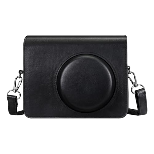 Fintie Tasche für Fujifilm instax Wide 400 Sofortbildkamera - Premium Reise Kameratasche Hülle Schutzhülle Abdeckung mit abnehmbaren Riemen, Schwarz von Fintie