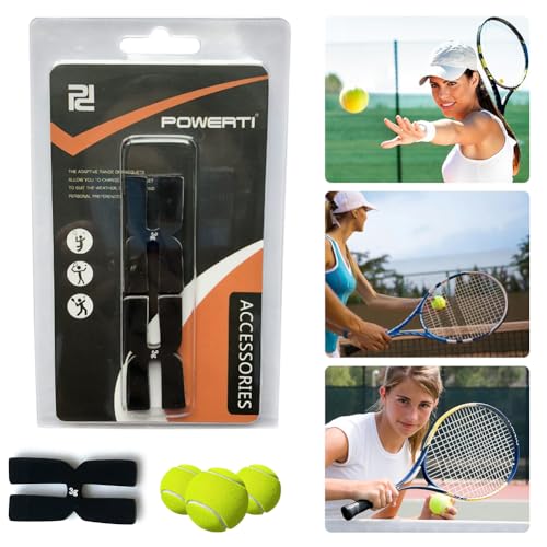 Fiorky 6 Stück 3 g Tennisschläger-Gewichtsausgleichsstreifen, H-förmige Tennisschlägerbänder (grün) von Fiorky