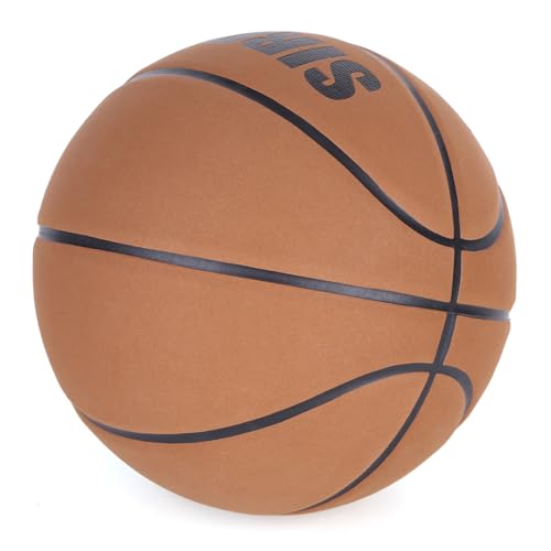Fiorky Basketballbälle, Größe 7, Indoor/Outdoor-Basketball, verschleißfester Standardball, Rutschfester Wildleder-Mikrofaser-Basketball, hohe Elastizität for Trainingswettkämpfe von Fiorky