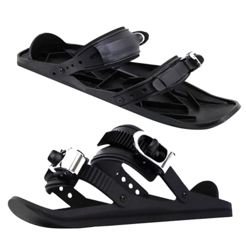 Fiorky Mini Skiskates für Schnee, Mini Kurze Skiskates mit Aufbewahrungstasche Kurze Mini Skating Skischuhe Adjuatable Short Snow Skateboard Tragbare Schlittschuhe für Schnee Winter Sport Fiorky Mini Skiskates für Schnee, Mini Kurze Skiskates mit Aufbewahrungstasche Kurze Mini Skating Skischuhe Adjuatable Short Snow Skateboard Tragbare Schlittschuhe für Schnee Winter Sport von Fiorky