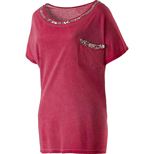 FIREFLY Damen Celine II T-Shirt, Red, 38 von FIREFLY