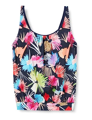 Firefly Mayla Tankini-Oberteil Navy Dark/Flower 40 von FIREFLY