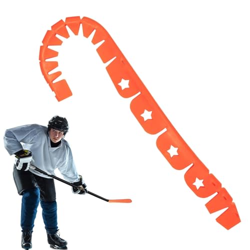 Firulab Wrap-Around-Hockeyschlägerschutz, Hockeyschlägerschutz für Off-Ice-Training, Eishockeyschläger-Schutzhülle, Leichte Wrap-Around-Guard-Hockey-Trainingsausrüstung, Street-Hockeyschläger-Set für von Firulab