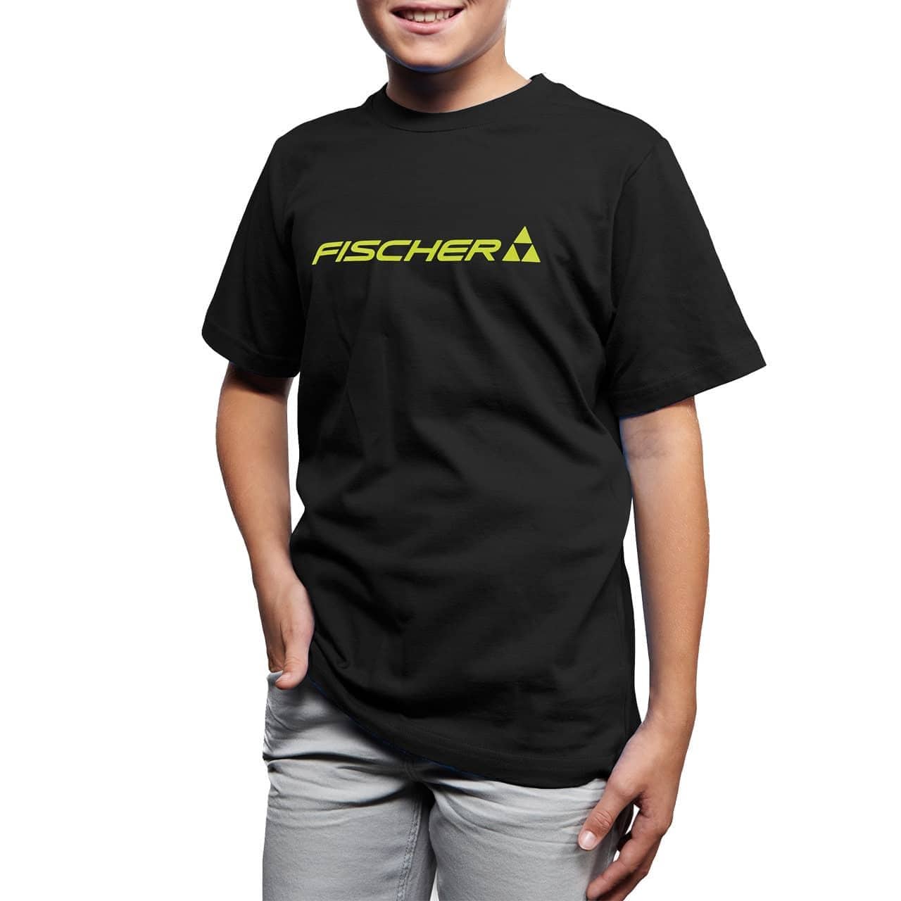 Fischer Skiwear Junior T-Shirt BIG LOGO black von Fischer Skiwear