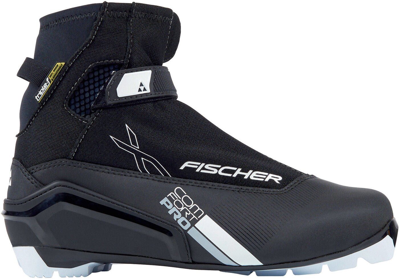 Fischer Sports XC PRO BLACK SILVER 000 - Langlaufschuhe von Fischer Sports