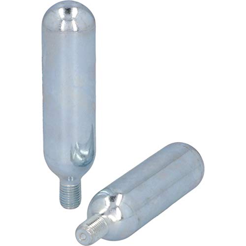 FISCHER 50393 CO2 Kartuschen | Nachfüllpack | passend für die FISCHER CO2 Luftpumpe, silber FISCHER 50393 CO2 Kartuschen | Nachfüllpack | passend für die FISCHER CO2 Luftpumpe, silber von Fischer
