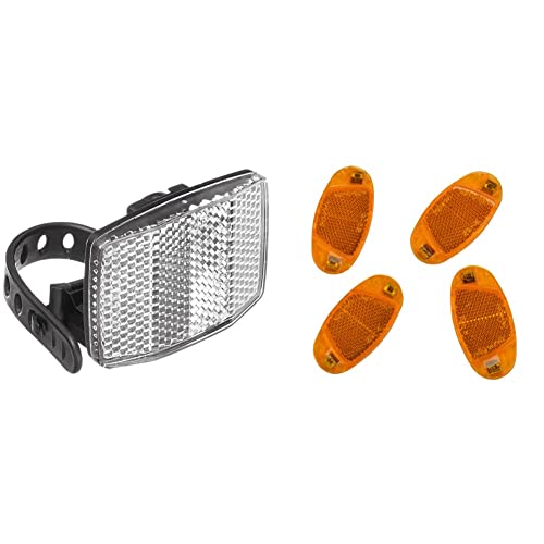 FISCHER Erwachsene Front Vorbaubefestigung Reflektor schwarz, One Size & Unisex Fischer Fahrrad Reflektor 85400 Orange, Gelb, Einheitsgröße EU FISCHER Erwachsene Front Vorbaubefestigung Reflektor schwarz, One Size & Unisex Fischer Fahrrad Reflektor 85400 Orange, Gelb, Einheitsgröße EU von Fischer