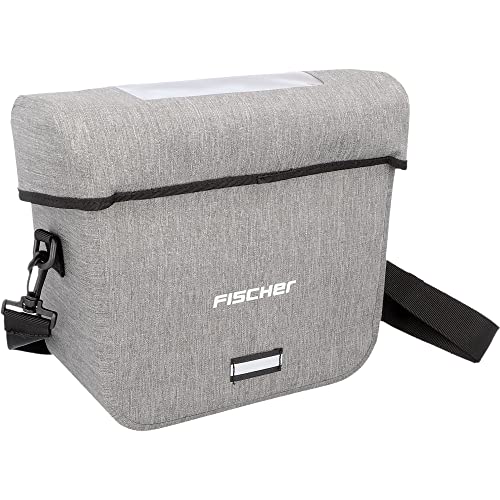 FISCHER Lenkertasche Plus Cita, Fahrradtasche, wasserdicht, grau, Volumen 7 Liter FISCHER Lenkertasche Plus Cita, Fahrradtasche, wasserdicht, grau, Volumen 7 Liter von Fischer