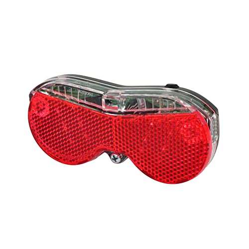 Fischer Fahrrad LED-Rücklicht mit Batterie und integriertem Reflektor, Spritzwasserschutz nach IP44, StVZO-zugelassen Fischer Fahrrad LED-Rücklicht mit Batterie und integriertem Reflektor, Spritzwasserschutz nach IP44, StVZO-zugelassen von Fischer