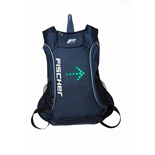 FISCHER Rucksack mit Blinkfunktion, für Fahrrad, E-Scooter, Roller & Freizeit, LED Blinker für mehr Sicherheit, Sichtbarkeit, bis zu 15 Stunden nutzbar, 16 Liter FISCHER Rucksack mit Blinkfunktion, für Fahrrad, E-Scooter, Roller & Freizeit, LED Blinker für mehr Sicherheit, Sichtbarkeit, bis zu 15 Stunden nutzbar, 16 Liter von Fischer
