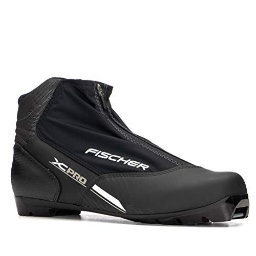 Fischer Unisex – Erwachsene Langlaufschuhe XC PRO Silber, Gr. 44, schwarz/Silver Fischer Unisex – Erwachsene Langlaufschuhe XC PRO Silber, Gr. 44, schwarz/Silver von Fischer