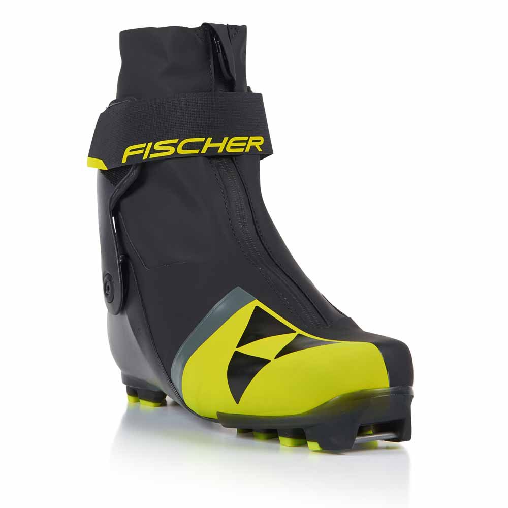Fischer Carbonlite Skate Nordic Ski Boots Gelb EU 39 von Fischer