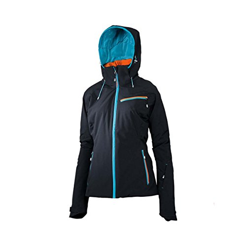 FISCHER Damen Skijacke Chamrousse, Black, 38 von Fischer