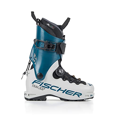 Fischer Damen Travers TS Tourenskischuhe, White-Blue, 25,5 Fischer Damen Travers TS Tourenskischuhe, White-Blue, 25,5 von Fischer