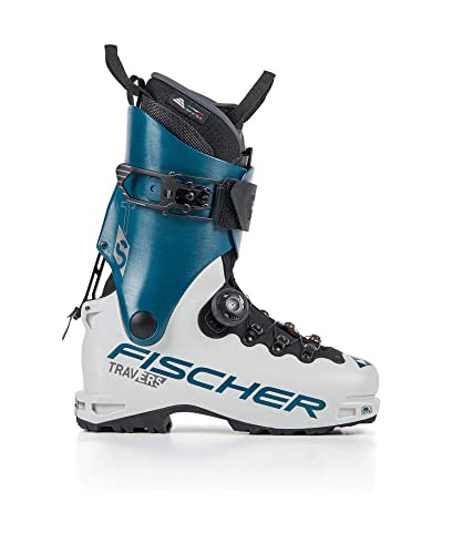 Fischer Damen Travers TS Tourenskischuhe, White-Blue, 26.5 Fischer Damen Travers TS Tourenskischuhe, White-Blue, 26.5 von Fischer