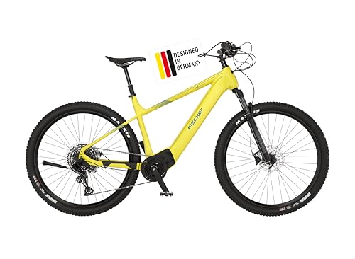 FISCHER E-Mountainbike MONTIS 8.0i, Elektrofahrrad für Damen und Herren, RH 49 cm, Mittelmotor 90 Nm, 36 V Akku, Gelb FISCHER E-Mountainbike MONTIS 8.0i, Elektrofahrrad für Damen und Herren, RH 49 cm, Mittelmotor 90 Nm, 36 V Akku, Gelb von Fischer