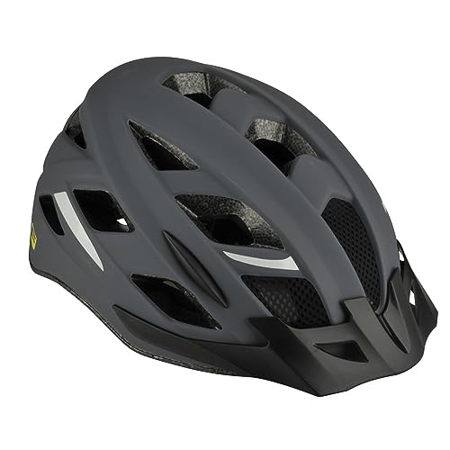 FISCHER Erwachsene Fahrradhelm, Radhelm, Cityhelm Urban Levin, S/M, 52-59cm, grau, mit beleuchtetem Innenring-System FISCHER Erwachsene Fahrradhelm, Radhelm, Cityhelm Urban Levin, S/M, 52-59cm, grau, mit beleuchtetem Innenring-System von Fischer