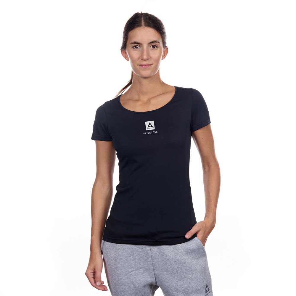 Fischer Essentials Short Sleeve T-shirt Schwarz 44 Mann Fischer Essentials Short Sleeve T-shirt Schwarz 44 Mann von Fischer