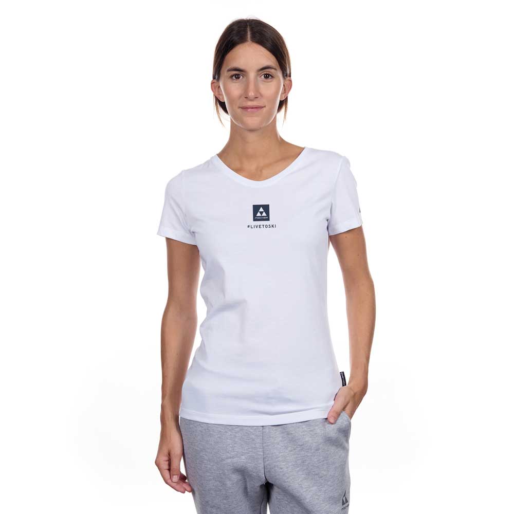 Fischer Essentials Short Sleeve T-shirt Weiß 44 Mann Fischer Essentials Short Sleeve T-shirt Weiß 44 Mann von Fischer
