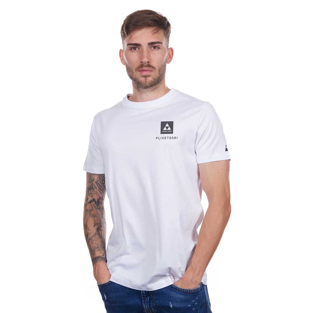 Fischer Essentials Short Sleeve T-shirt Weiß S Mann Fischer Essentials Short Sleeve T-shirt Weiß S Mann von Fischer
