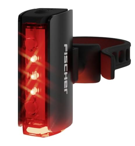 FISCHER Fahrrad LED-Akku Rücklicht Twin Stop, mit 360° Bodenbeleuchtung und Bremslicht für mehr Sichtbarkeit und Schutz, bis zu 8 Stunden Leuchtdauer, wiederaufladbar FISCHER Fahrrad LED-Akku Rücklicht Twin Stop, mit 360° Bodenbeleuchtung und Bremslicht für mehr Sichtbarkeit und Schutz, bis zu 8 Stunden Leuchtdauer, wiederaufladbar von Fischer