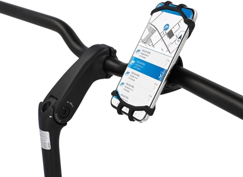 Fischer Fahrrad Smartphonehalter Silikon 360°, sichert das Smartphone von Allen Seiten, fü Fahrrad und Motorrad, einfach zu montieren, schwarz, 1 Stück Fischer Fahrrad Smartphonehalter Silikon 360°, sichert das Smartphone von Allen Seiten, fü Fahrrad und Motorrad, einfach zu montieren, schwarz, 1 Stück von Fischer