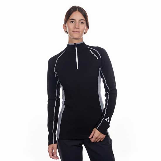 Fischer Merino Long Sleeve T-shirt Schwarz 46 Frau Fischer Merino Long Sleeve T-shirt Schwarz 46 Frau von Fischer