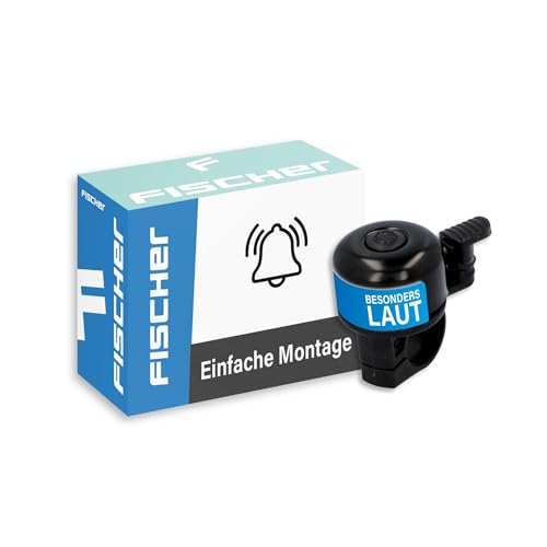 FISCHER Mini Fahrradglocke, schwarz, One Size FISCHER Mini Fahrradglocke, schwarz, One Size von Fischer