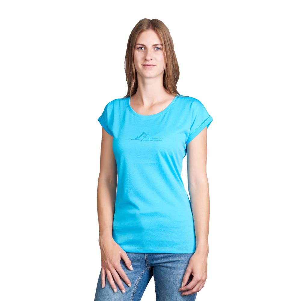 Fischer Mountain Short Sleeve T-shirt Blau 36 Frau Fischer Mountain Short Sleeve T-shirt Blau 36 Frau von Fischer