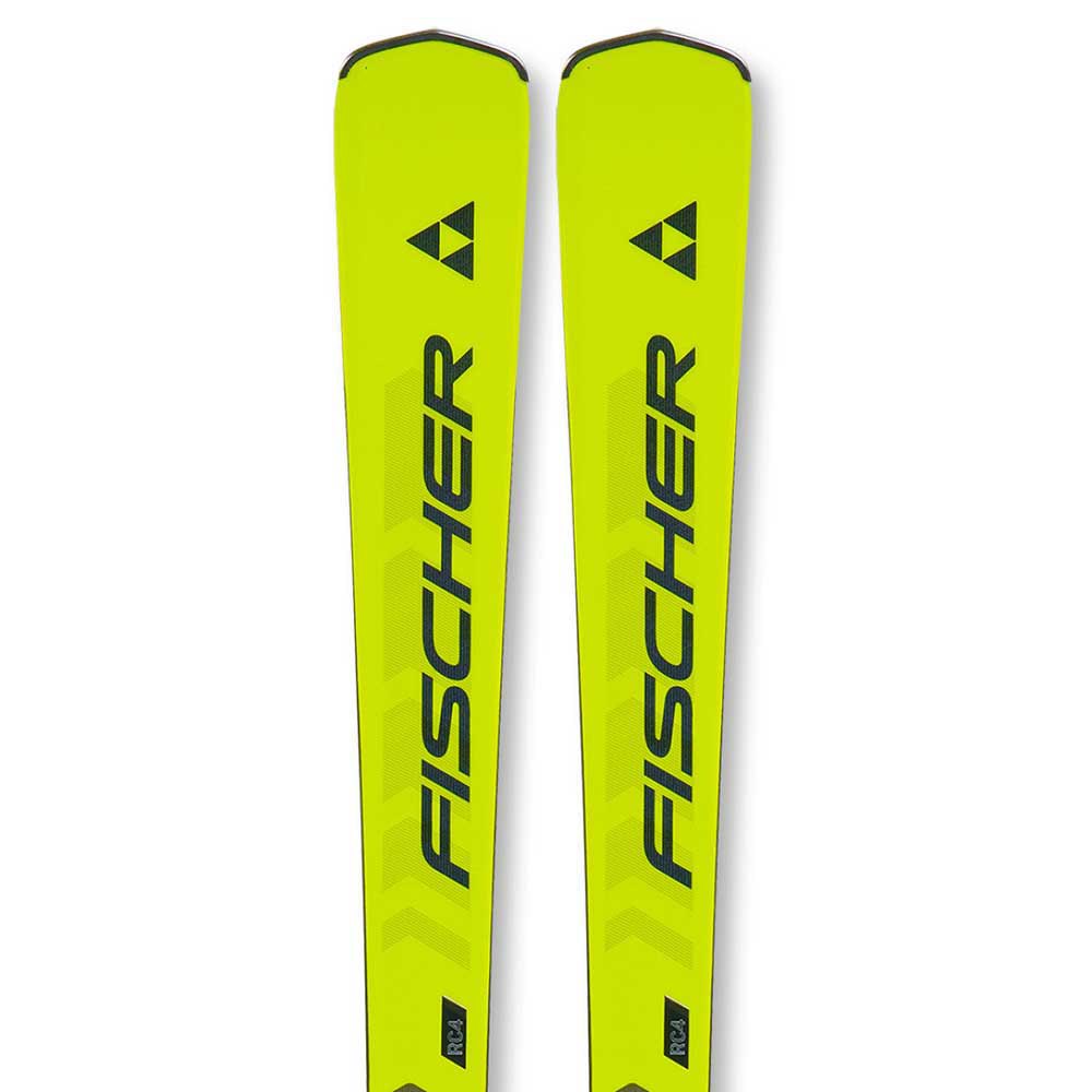 Fischer Rc4 Power Ti Ar+rs 10 Pr Alpine Skis Pack Gelb 165 von Fischer