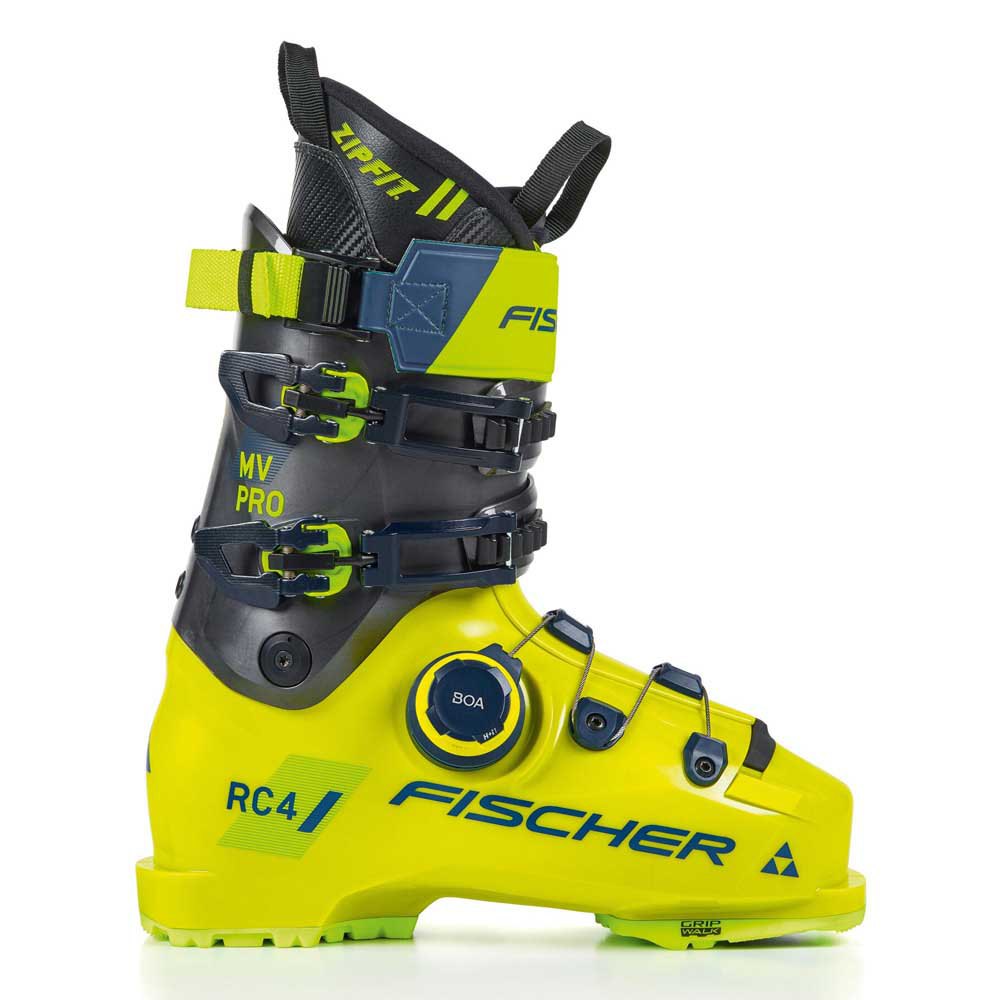 Fischer Rc4 Pro Mv Alpine Ski Boots Gelb 26.5 von Fischer